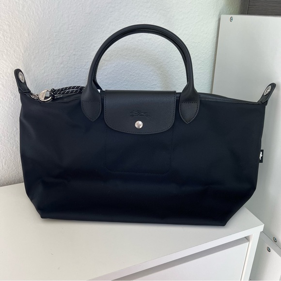 Longchamp Black Tote Bag - Picture 1 of 9